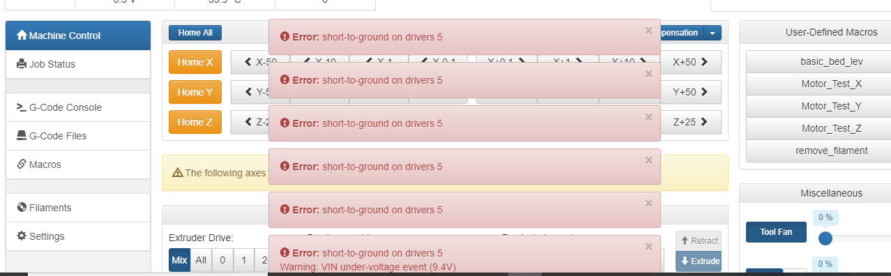 error short-to-drive-ground on drivers 5.PNG