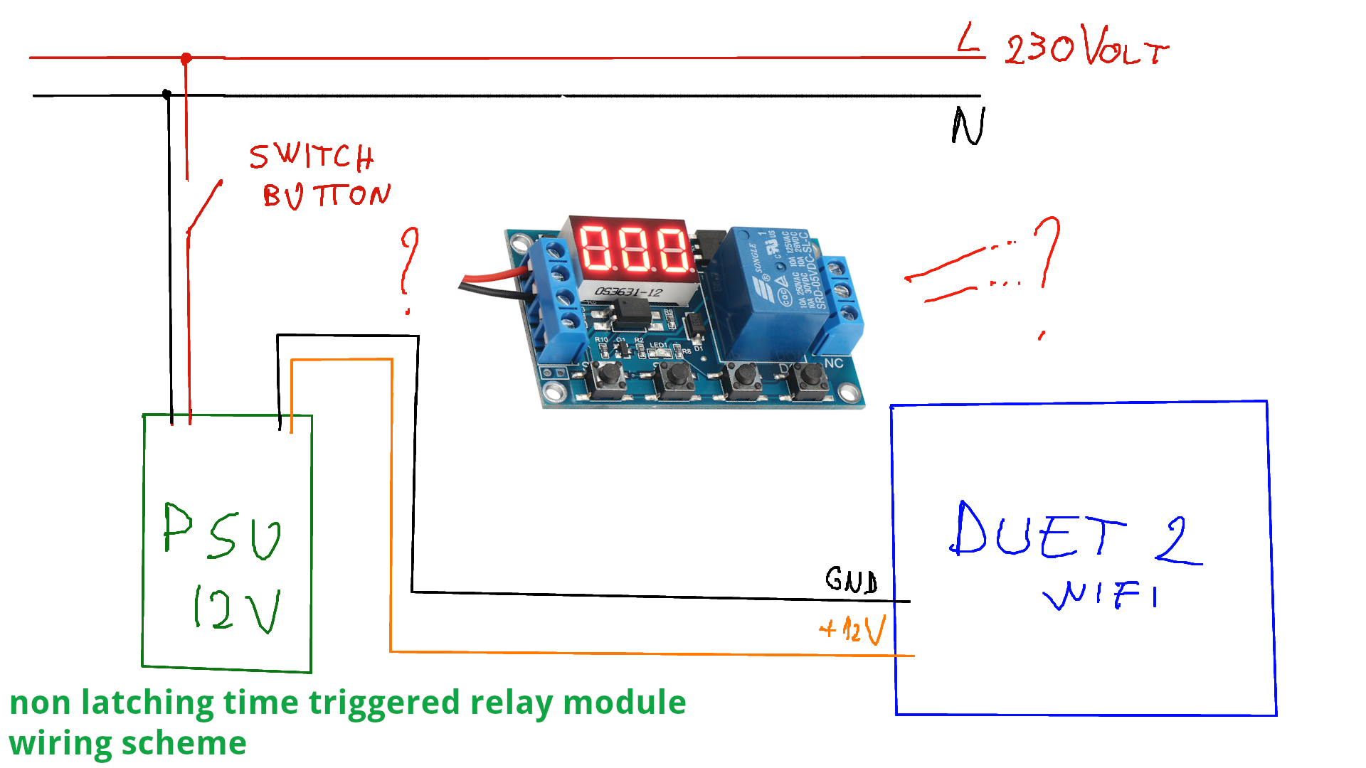 wiring 01 - not latching timed relay module.png