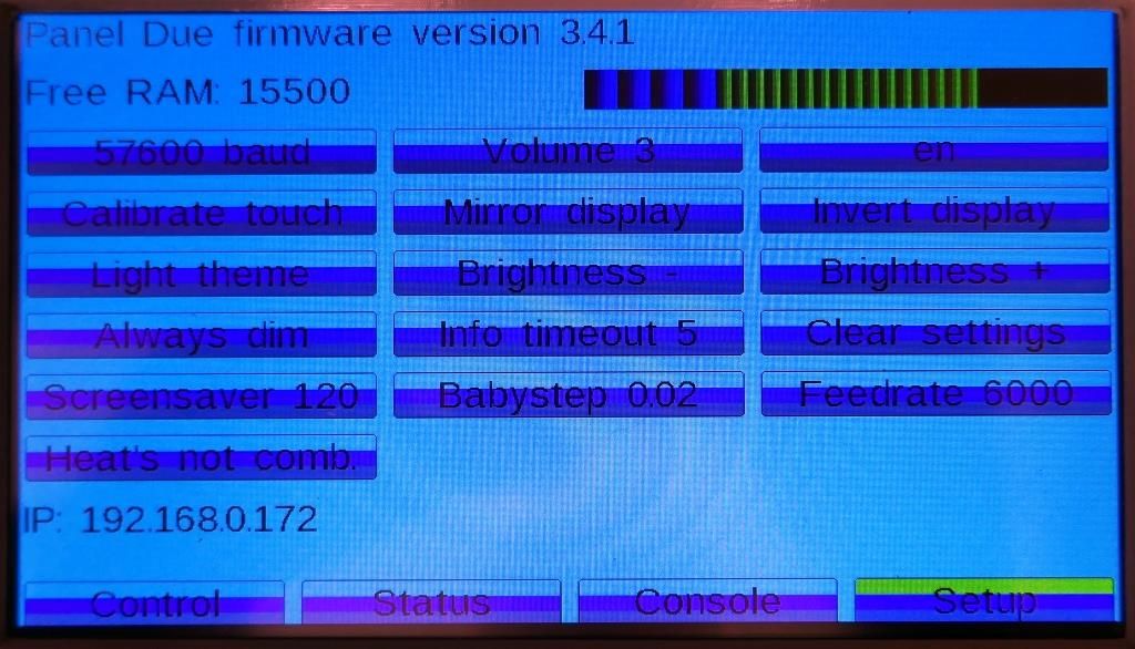 PanelDue setup screen.JPG